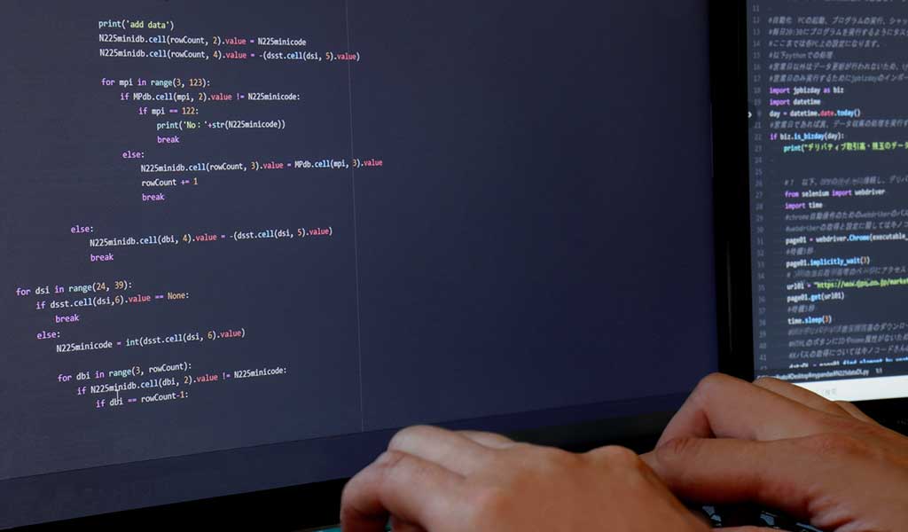 プログラミングの画像